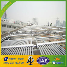 Galvanized Steel Pipe for Solar Hot Water Project